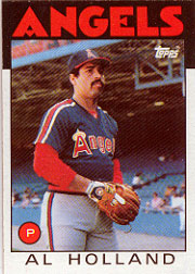 1986 Topps Baseball Cards      369     Al Holland